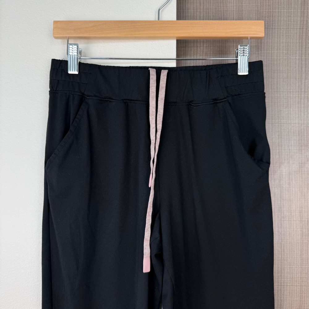 Varley Black Siena‎ Fluid Stretch Jersey Pants Jogger Tapered Size Small - Picture 4 of 13